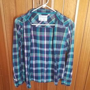 Plaid Button Down Shirt